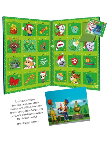 Calendrier de l'avent 2025 Pat Patrouille - 24 Histoires - Paw Patrol