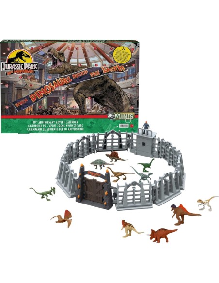 Calendrier de l'avent Jurassic Park 2025 - Dinosaure - Jouet