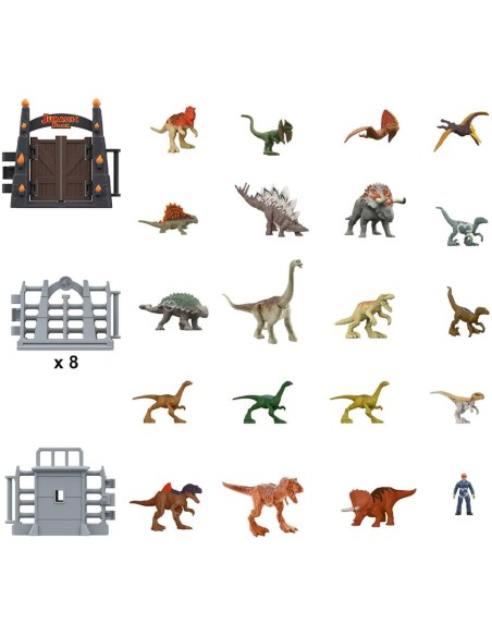 Calendrier de l'avent Jurassic Park 2025 - Dinosaure - Jouet