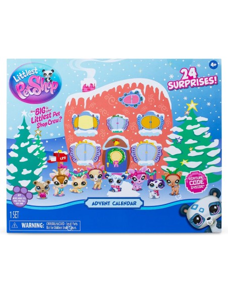 Calendrier de l'avent Littlest Pet Shop 2025 - Jouet - Fille