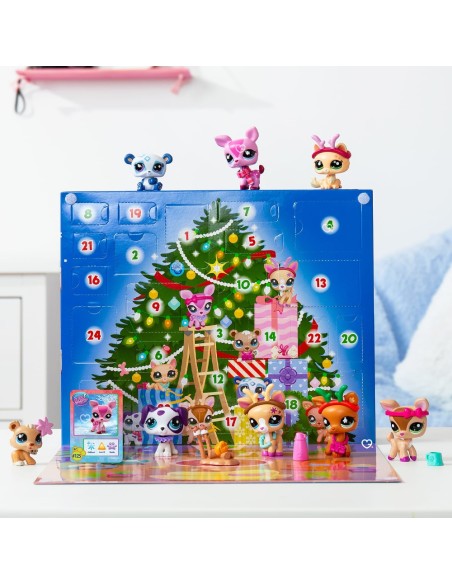 Calendrier de l'avent Littlest Pet Shop 2025 - Jouet - Fille