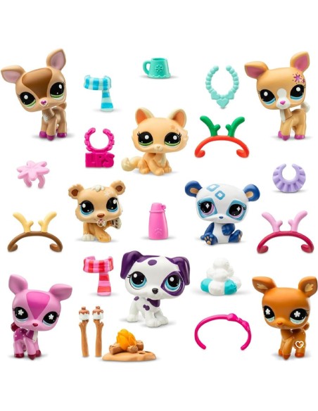 Calendrier de l'avent Littlest Pet Shop 2025 - Jouet - Fille