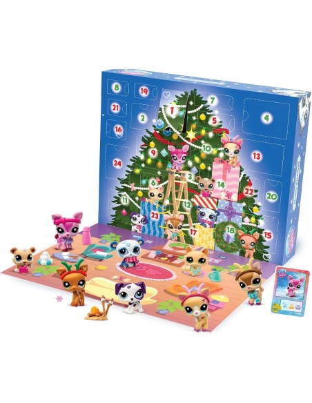 Calendrier de l'avent Littlest Pet Shop 2025 - Jouet - Fille