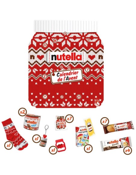 Calendrier de l'avent Nutella 2025 - Chocolat