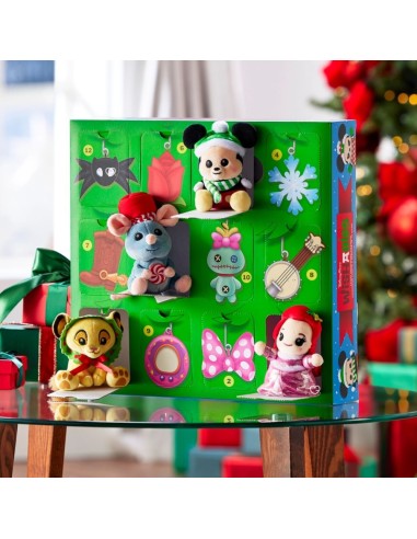 Calendrier de l'avent Disney Peluches Parks Wishables 2025 - Cadeau