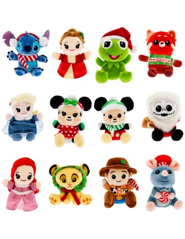 Calendrier de l'avent Disney Peluches Parks Wishables 2025 - Cadeau