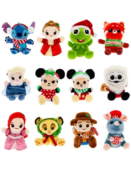 Calendrier de l'avent Disney Peluches Parks Wishables 2025 - Cadeau