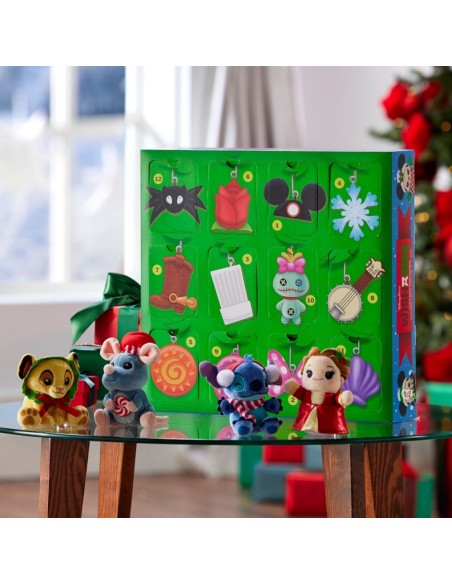 Calendrier de l'avent Disney Peluches Parks Wishables 2025 - Cadeau