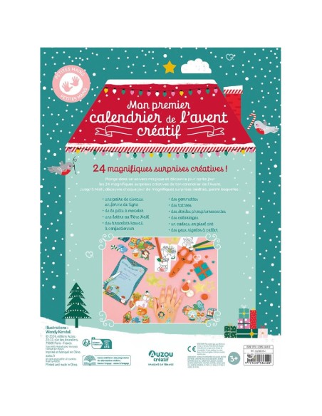Mon Calendrier de l'avent 2025 - Accessoires Diy pour Enfant