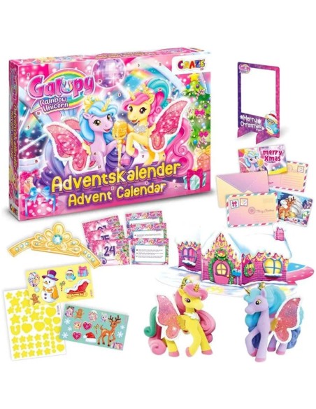 Calendrier de l'avent 2025 Enfant Galupy - Jouet Avec Licorne