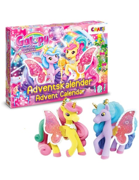 Calendrier de l'avent 2025 Enfant Galupy - Jouet Avec Licorne