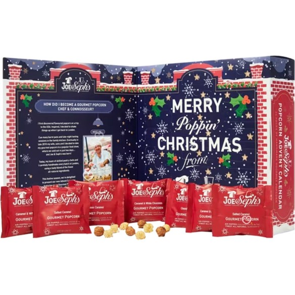 Calendrier de l'avent 2025 Pop Corn Joe & Seph's - Gourmand