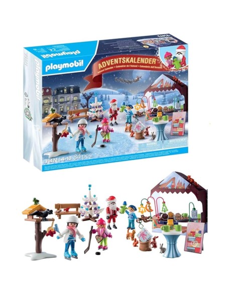 Calendrier de l'avent Playmobil Marché De Noël 2025