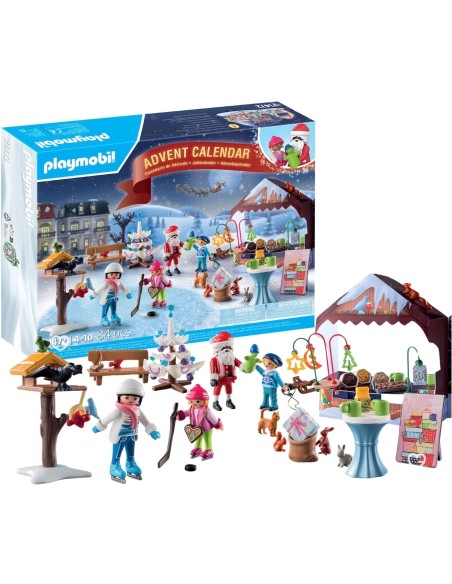 Calendrier de l'avent Playmobil Marché De Noël 2025