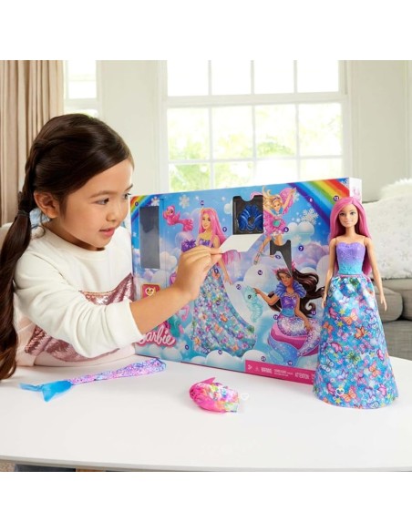 Calendrier de l'avent Barbie Dreamtopia 2025 - Jouet Enfant