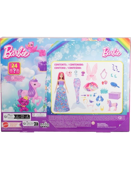 Calendrier de l'avent Barbie Dreamtopia 2025 - Jouet Enfant