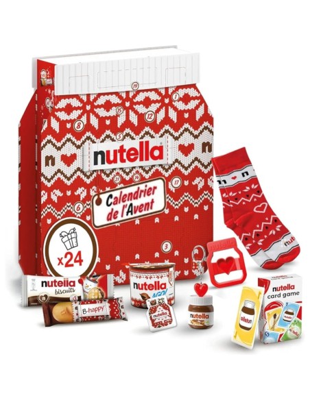 Calendrier de l'avent Nutella 2025 - Chocolat