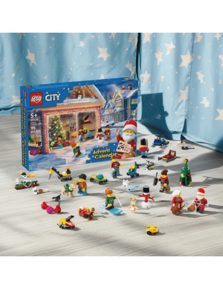 Calendrier de l'avent Lego City 2025