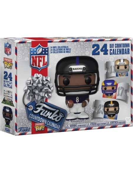 Calendrier de l'avent Funko Pop Nfl 2025 - Coffret Exclusif