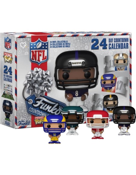 Calendrier de l'avent Funko Pop Nfl 2025 - Coffret Exclusif