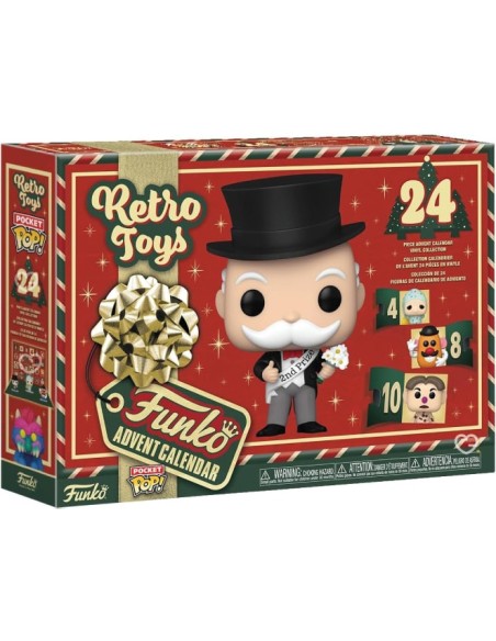 Calendrier de l'avent 2025 Funko Pop Retro Toys - Hasbro