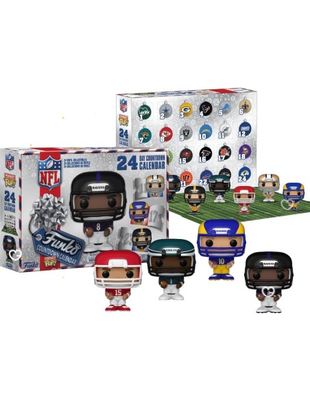 Calendrier de l'avent Funko Pop Nfl 2025 - Coffret Exclusif