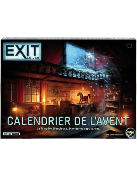 Calendrier de l'avent Exit 2025 - 24 Enigmes - Escape Game