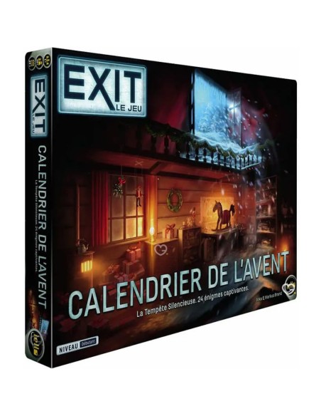 Calendrier de l'avent Exit 2025 - 24 Enigmes - Escape Game