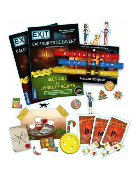 Calendrier de l'avent Exit 2025 - 24 Enigmes - Escape Game