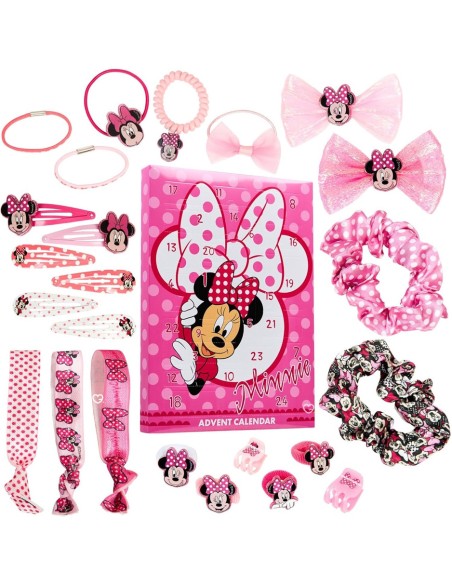 Calendrier de l'avent 2025 Disney Minnie Mouse Cheveux
