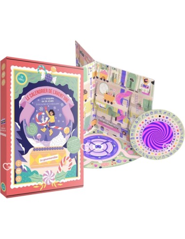 Calendrier de l'avent 2025 En Cavale - Enigme Enfant - Promo -10%