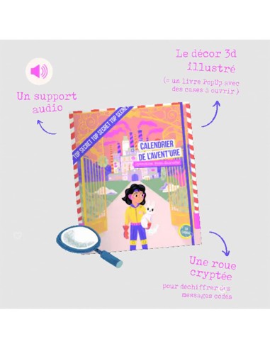 Calendrier de l'avent 2025 En Cavale - Enigme Enfant - Promo -10%