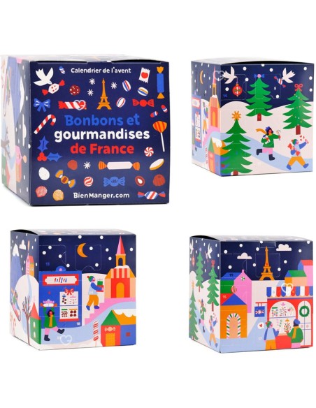 Calendrier de l'avent 2025 Bonbons Et Gourmandises - Bienmanger