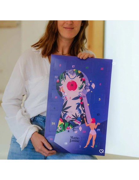 Calendrier de l'avent Cbd Marie-Janine 2025 - Thé, Huile...