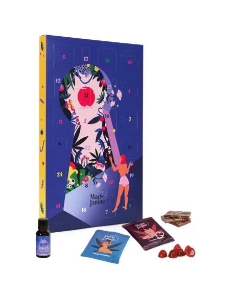 Calendrier de l'avent Cbd Marie-Janine 2025 - Thé, Huile...