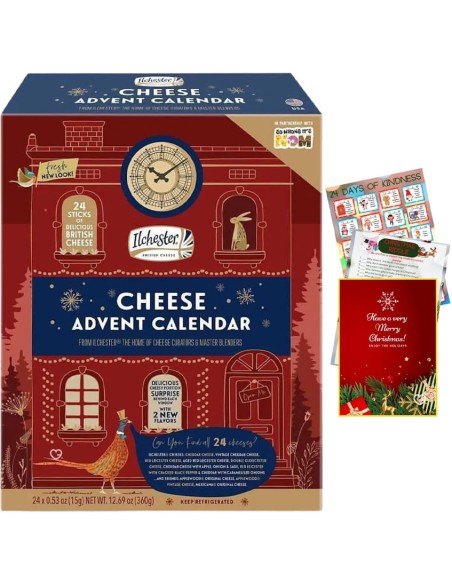 Calendrier de l'avent 2025 Ilchester Cheese - 24 Fromages