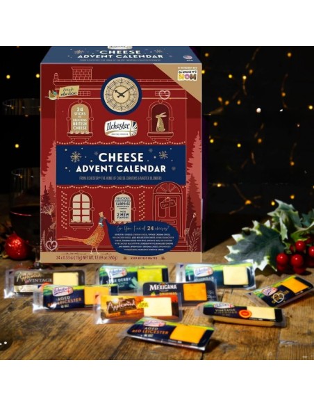 Calendrier de l'avent 2025 Ilchester Cheese - 24 Fromages