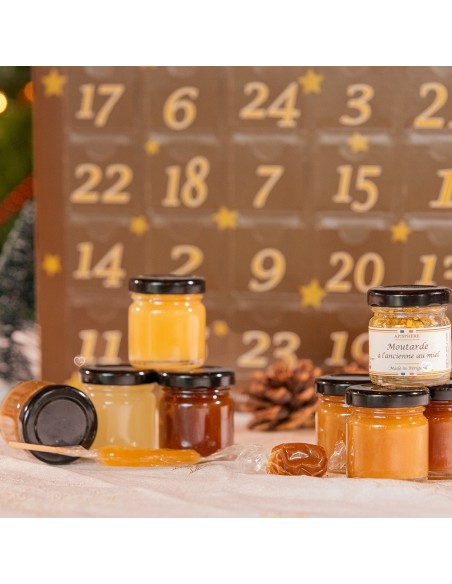 Délicieux Calendrier de l'avent Miel Apisphère 2025