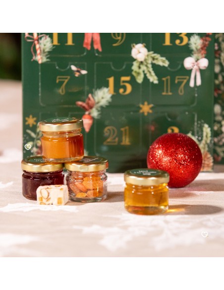 Calendrier de l'avent Miel Les Abeilles De Malescot 2025
