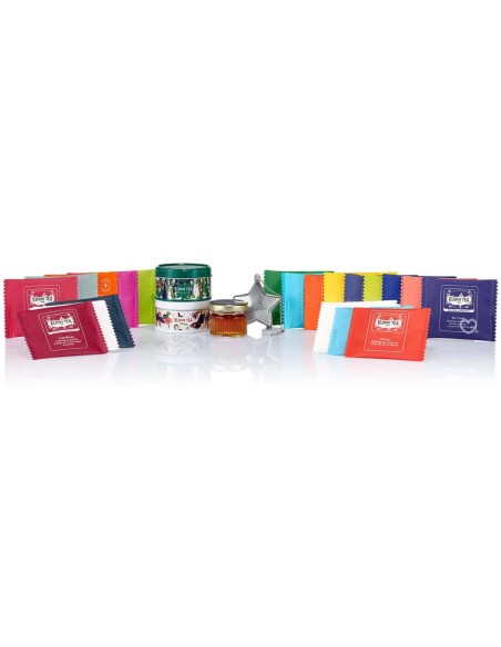 Calendrier de l'avent 2025 Kusmi Tea - 24 Thé & Infusion Bio
