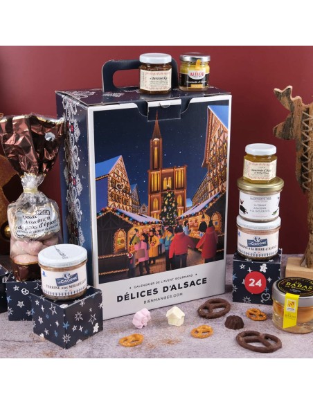 Calendrier de l'avent Gourmand Délices D'Alsace 2025 - Bienmanger