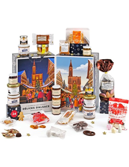 Calendrier de l'avent Gourmand Délices D'Alsace 2025 - Bienmanger