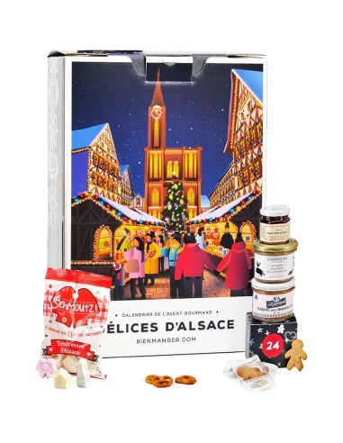 Calendrier de l'avent Gourmand Délices D'Alsace 2025 - Bienmanger
