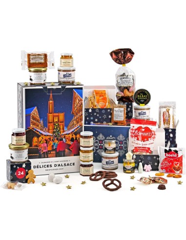 Calendrier de l'avent Gourmand Délices D'Alsace 2025 - Bienmanger