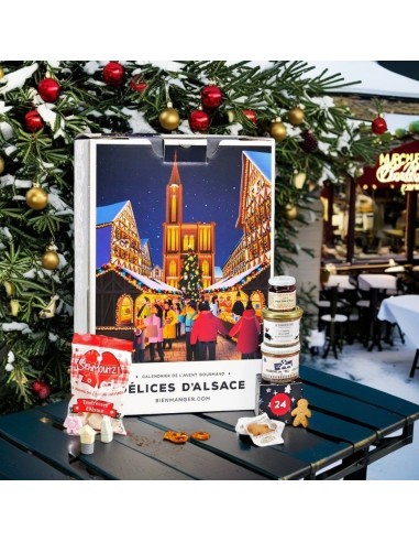 Calendrier de l'avent Gourmand Délices D'Alsace 2025 - Bienmanger