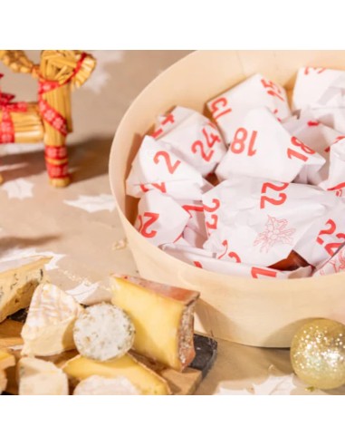 Calendrier de l'avent Fromage Artisanal 2025 - 24 Fromages Artisanaux