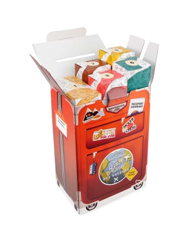 Calendrier de l'avent Tour Du Monde Des Saveurs 2025 - 24 Gourmands - Bienmanger