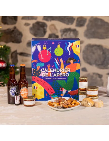 Calendrier de l'avent Apero 2025 : Saucisson, Bière, Terrine