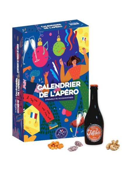 Calendrier de l'avent Apero 2025 : Saucisson, Bière, Terrine