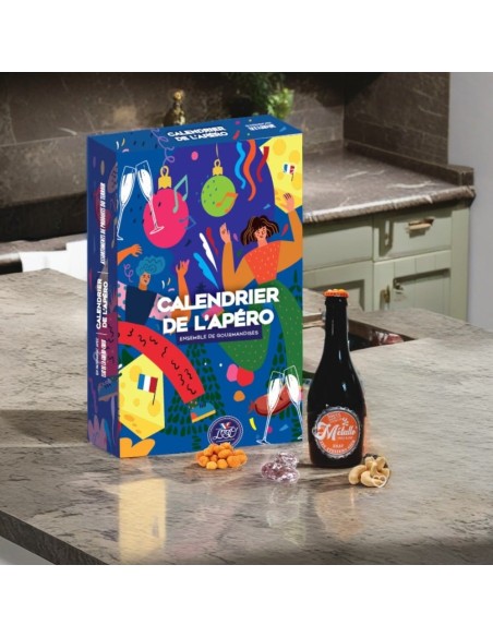 Calendrier de l'avent Apero 2025 : Saucisson, Bière, Terrine